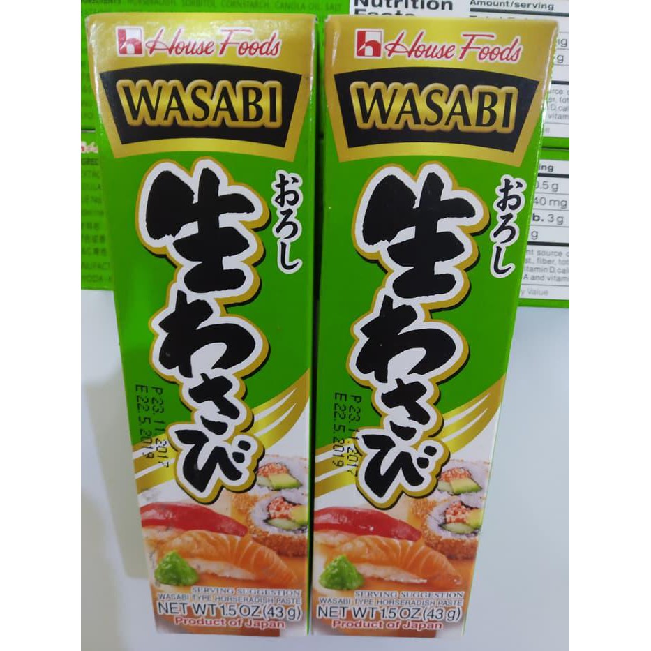 

House Neri Wasabi Tube 43gr BERKUALITAS