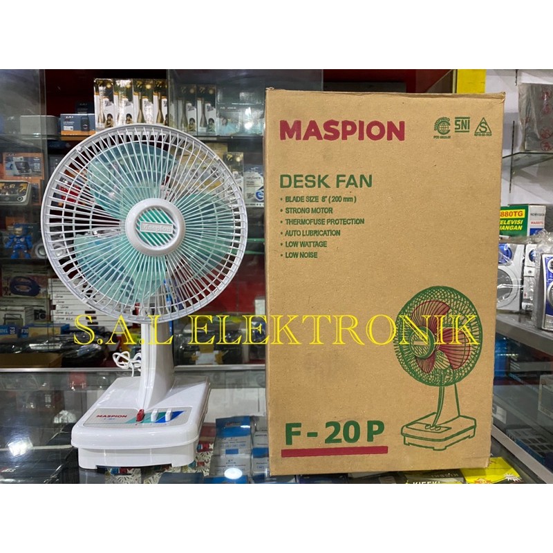 Desk Fan Maspion 18DE , 20P , 23 DE/D