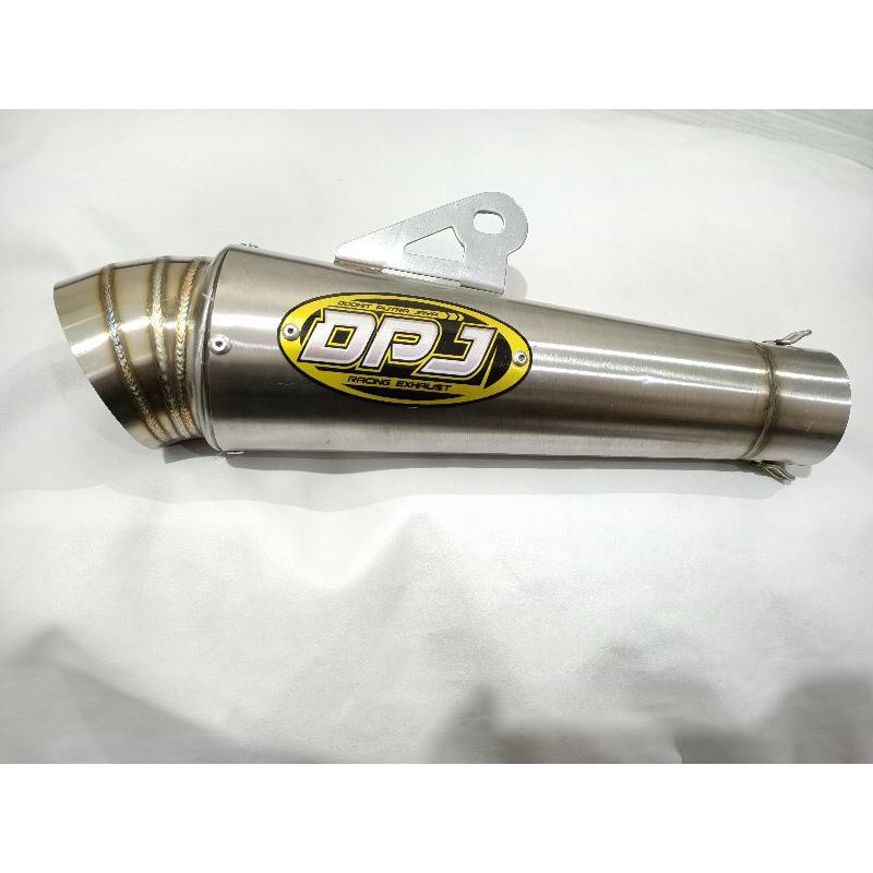 knalpot motor selencer DPJ sarteng/sarangan setengah engker engker