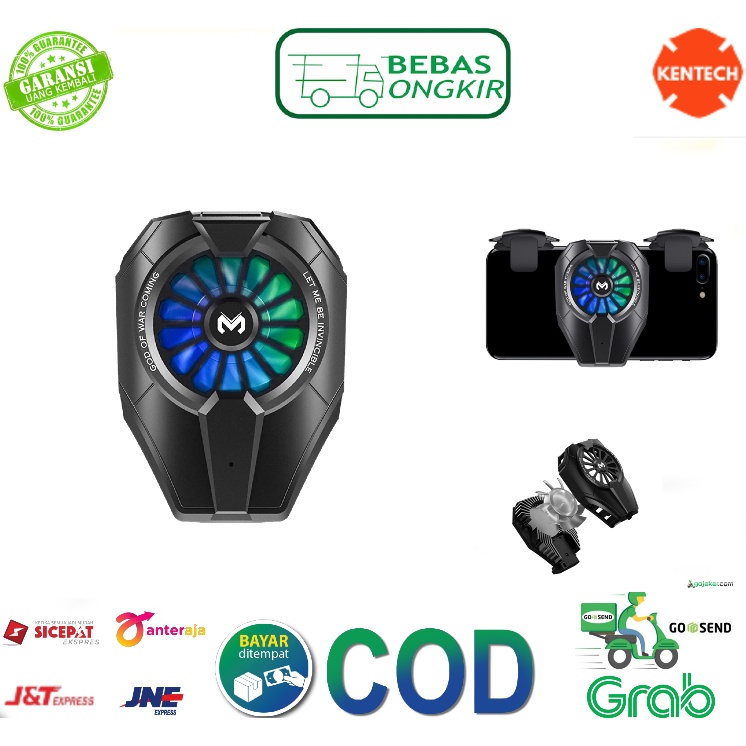 [ bayar di tempat ] Memo DL06 Fancooler Radiator Pendingin HP Coolingfan Gaming / Cooler - MEMO DL06