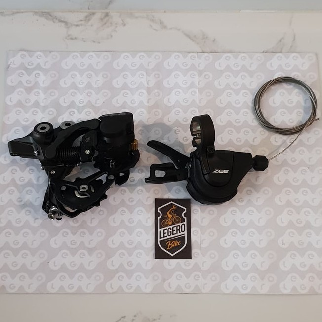 SHIMANO M640 RD ZEE SHORT 10 SPEED & M640 SHIFTER ZEE 10 SPEED KANAN