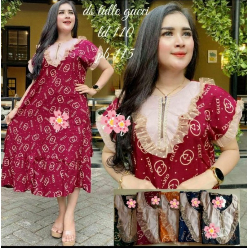 Daster Tile Motif Gucci