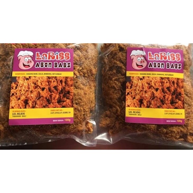 

Abon Babi LARISS Khas Bali 100gr