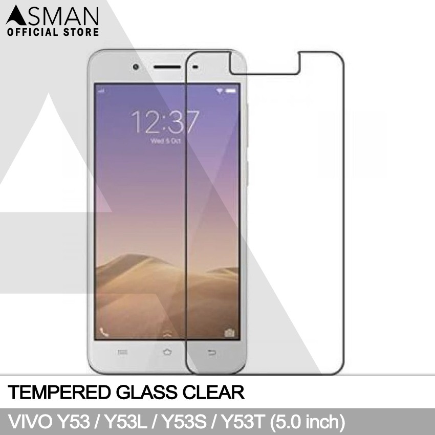 Tempered Glass VIVO Y53 (5.0&quot;) | Anti Gores Pelindung Layar Kaca - Bening