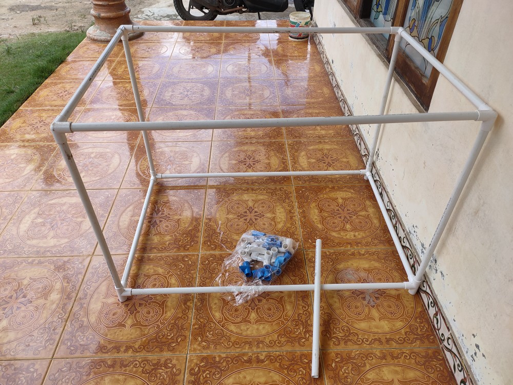 1pc Konektor Pipa Pvc 3 Arah/4 Arah Ukuran Id 20/25/32mm Untuk Od 20/25/32mm