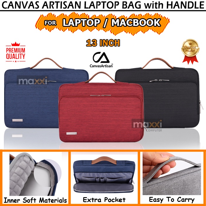 ORIGINAL Tas Laptop 12 13 13.3 13,3 In Inci Inch Sarung Bag Sleeve Jinjing Case Casing Cover Macbook