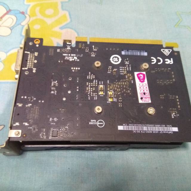 msi aero gt 1030 2gb ddr5 bukan gtx 750 rx 460
