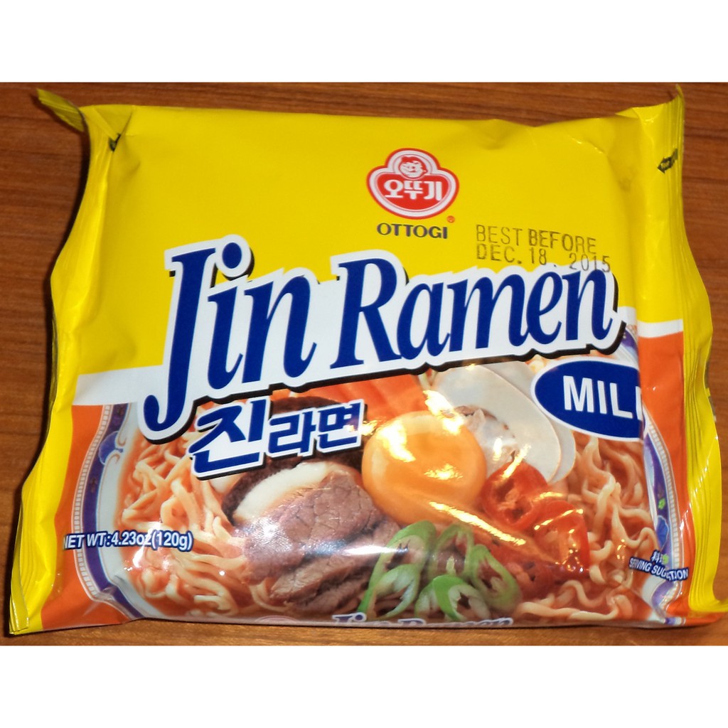 

Ottogi Jin Ramen Mild - Mie Instan Korea - NON HALAL