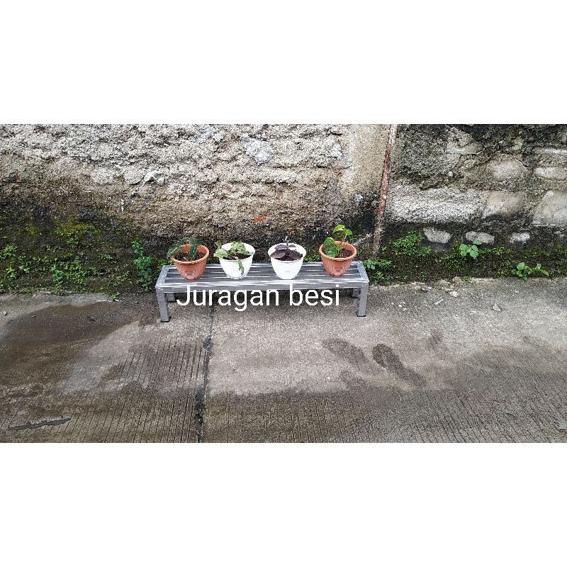 rak pot bunga 100 cm