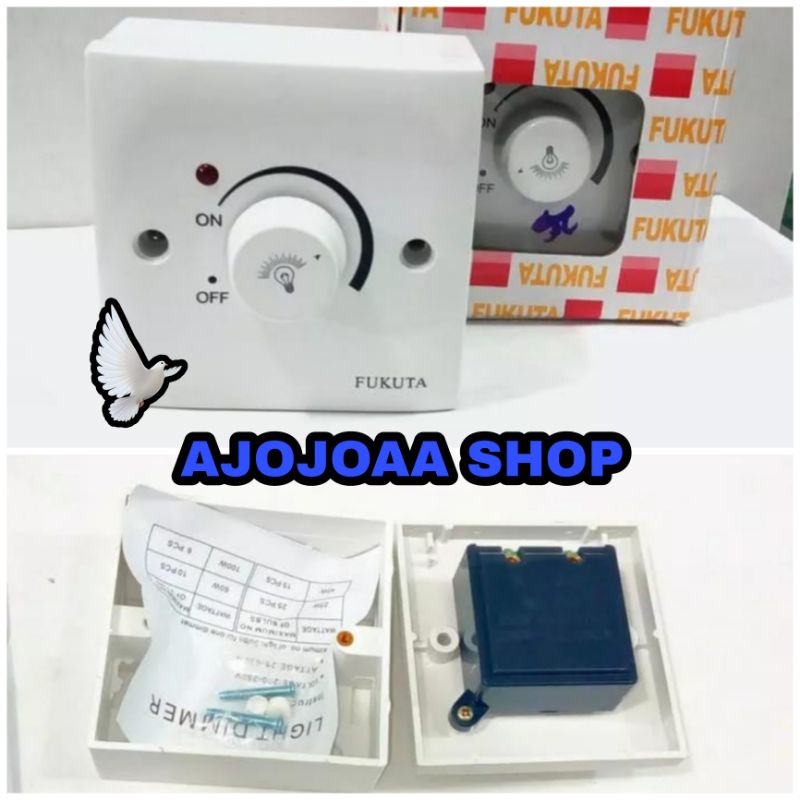 Saklar Dimmer FUKUTA / Dimmer Switch FUKUTA
