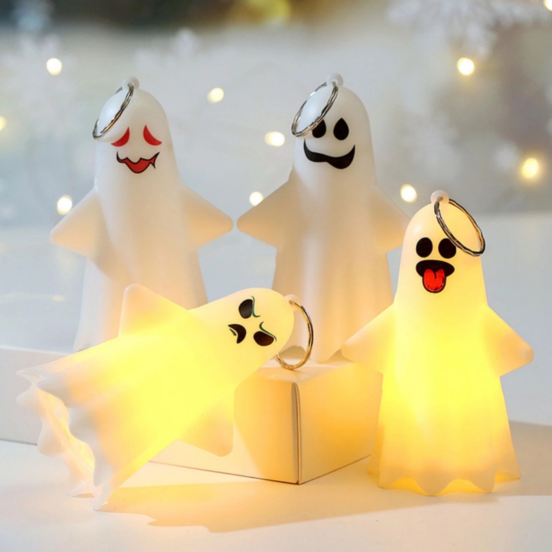 Lampu Gantung Bentuk Hantu Untuk Dekorasi Pesta Halloween