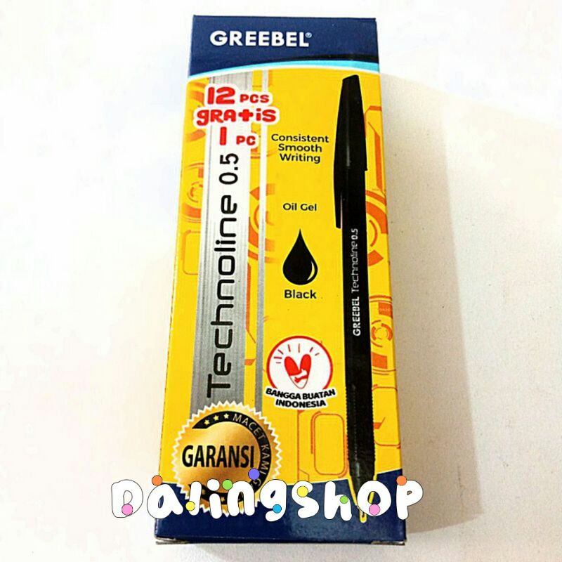 

Dalingshop Pen Greebel, Pulpen Greebel 12pc Pen Pena