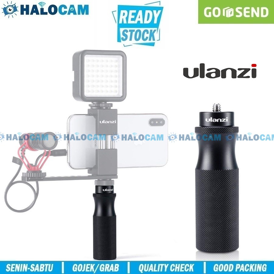 Ulanzi U-40 Handle Vlogging Metal Hand Grip for Smartphone Camera Vlog