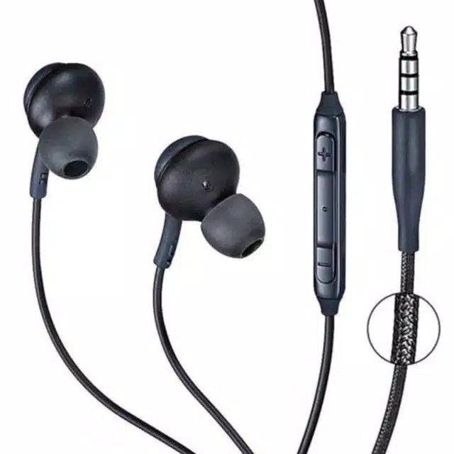 HEADSET S8 /HANDSFREE S8 BIASA + PACK