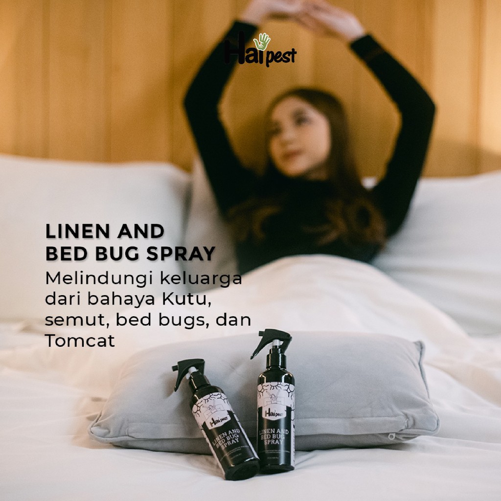 HAIPEST LINEN AND BED BUG SPRAY / PEMBERSIH KUTU  / PEMBERSIH TUNGAU