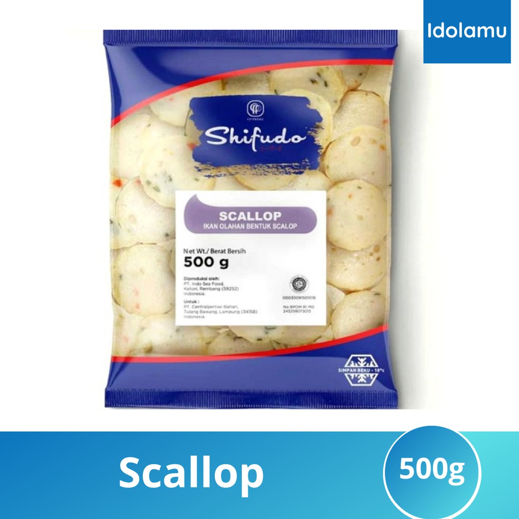 

Shifudo scallop 500gr