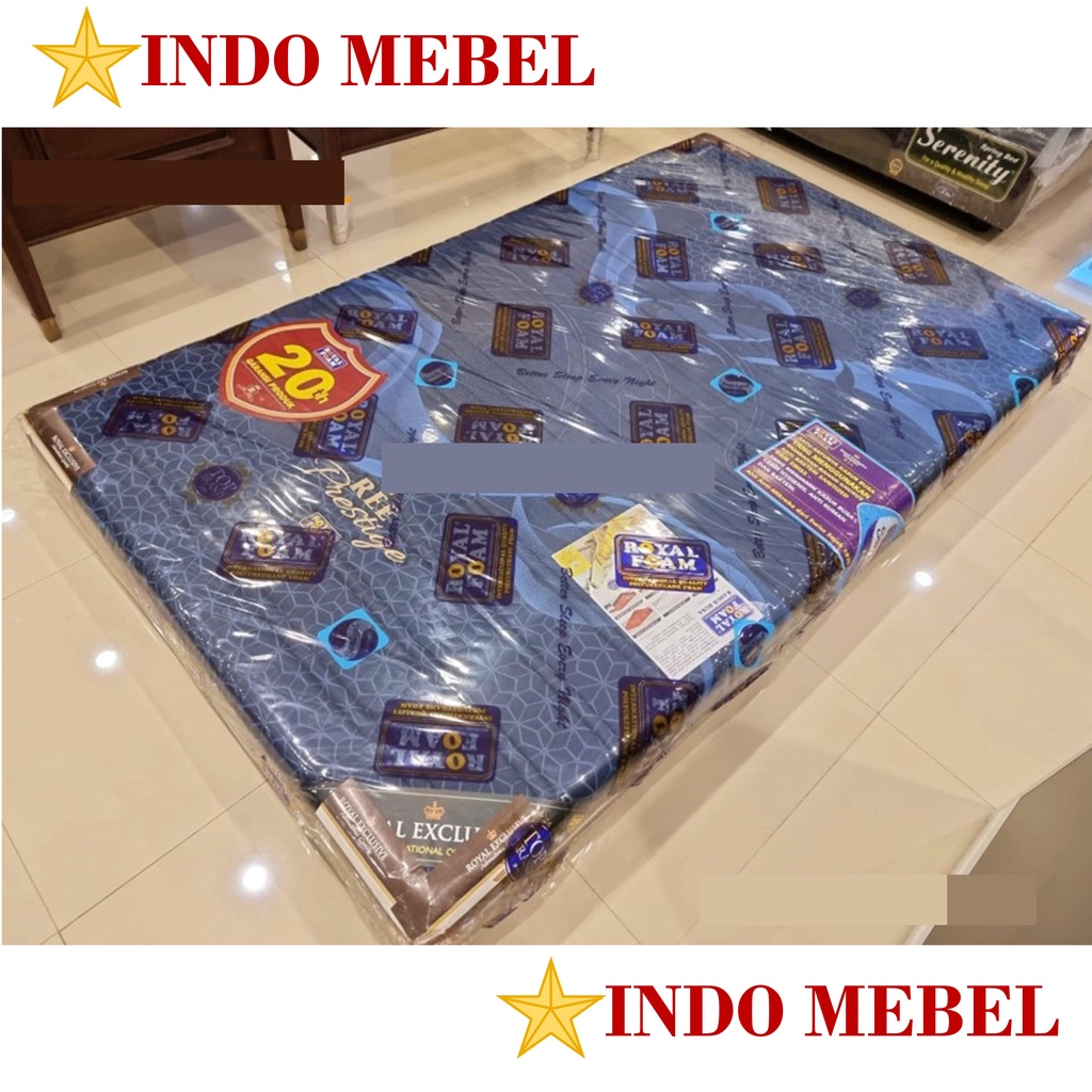 Kasur Busa Royal Foam Prestige Zipper Garansi 20 TAHUN Tebal 20 cm READY MAKASSAR PROMO MURAH