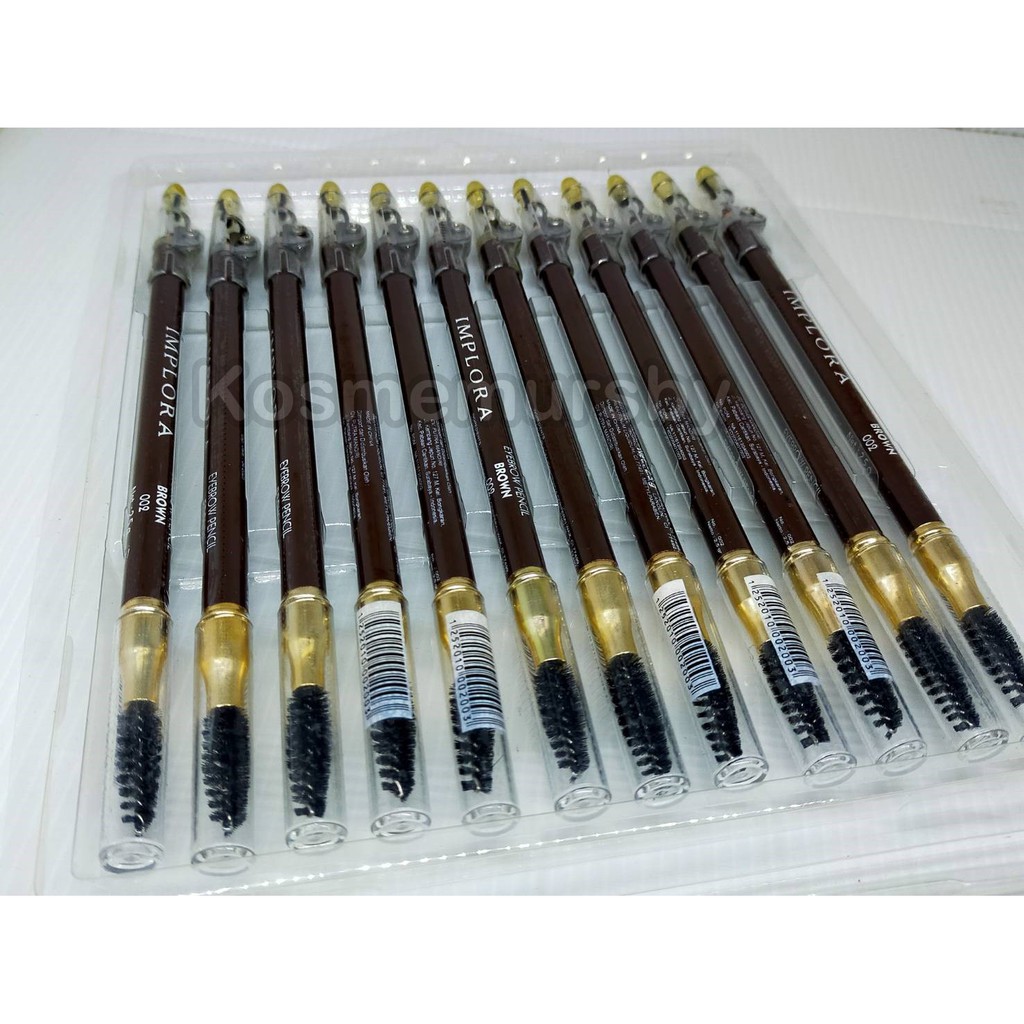 Pensil alis implora coklat BPOM original