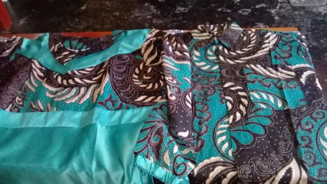 Coupel Gamis Famili Batik Keluarga,sarimbit Ibu Ayah Dan Anak,baju Couple Batik Murah Seragam Tribal