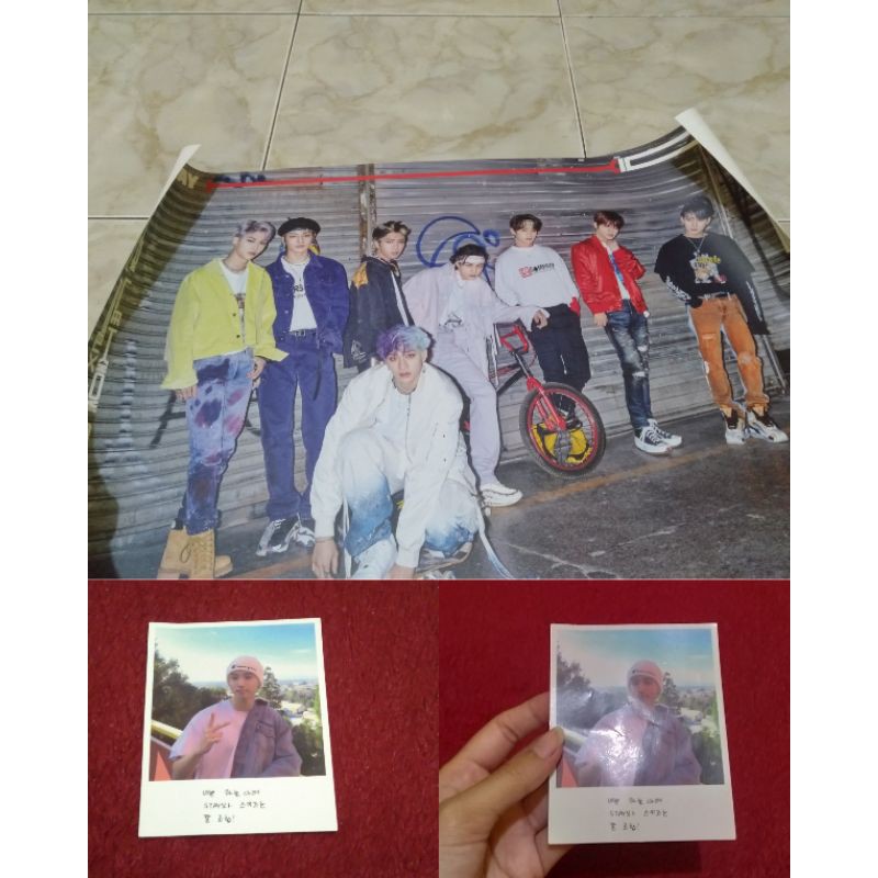 Straykids GO Live Official Poster, Polaroid Han Jisung