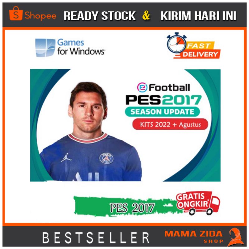 LINK PES 2017 UPDATE PATCH 2021 + LIGA SHOPEE UPDATE 2021 TERBARU Game PC TERBAIK