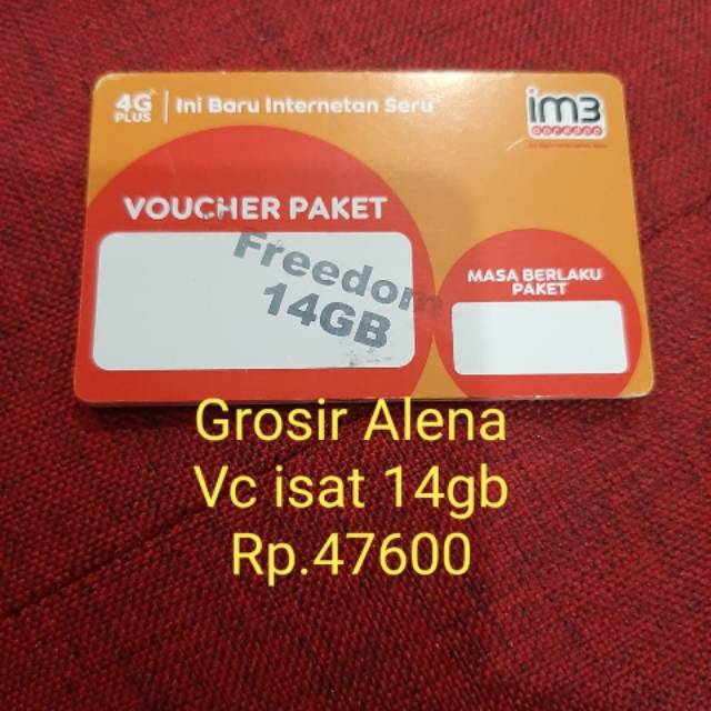 Vc Indosat Data Freedom 14GB
