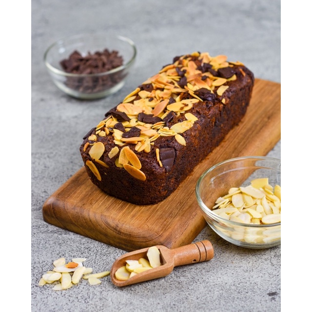 

Vegan Almond Banana Bread (Plant-Based)