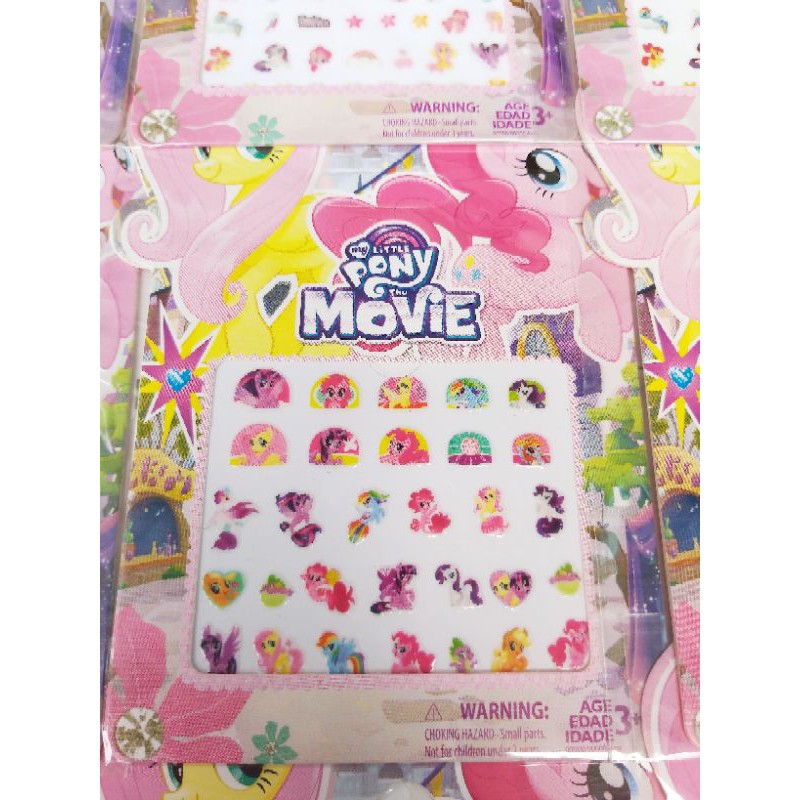 Stiker Kuku Anak Momo / Princess / Pony / Frozen Lucu Nail Art Anak Murah Nail Sticker Asesoris Tempelan Kuku