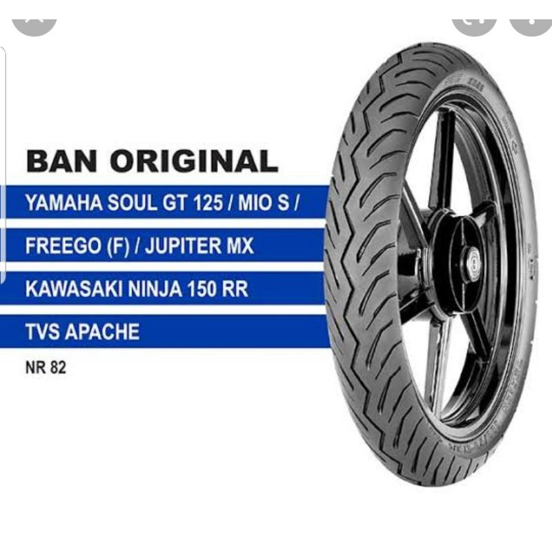 BAN MOTOR MIO SOUL GT XRIDE TUBELESS IRC 100/70-14 NR82