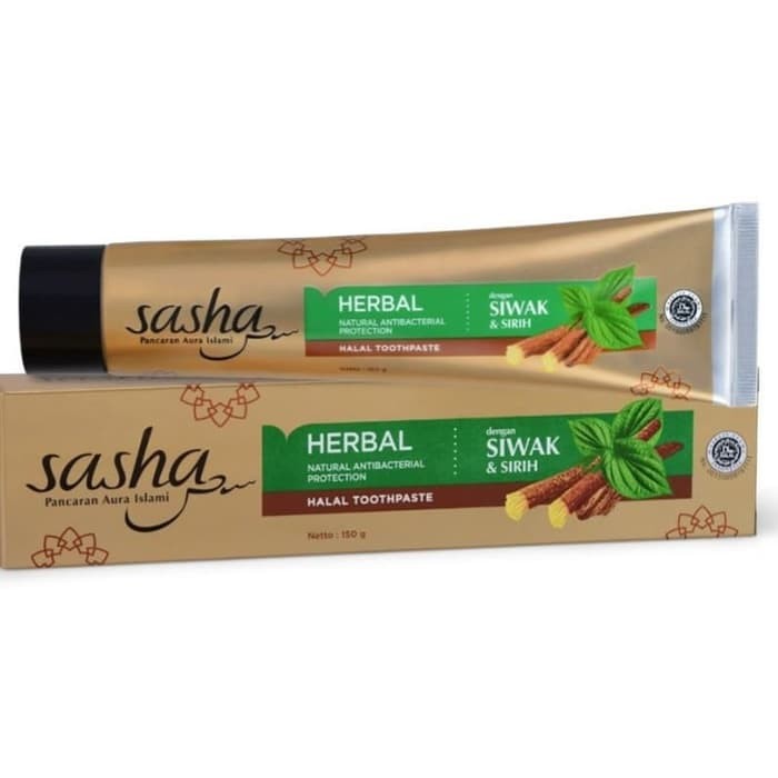 Sasha Pasta Gigi Siwak Halal 65 gr/