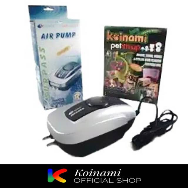 RESUN AIR-4000 / air pump / gelembung udara quarium / aqua scape / oxigen / kolam ikan koi