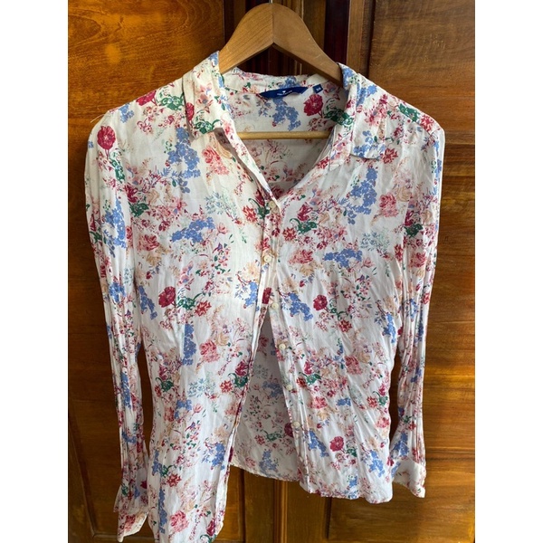 Kemeja Tom Tailor Motif Bunga