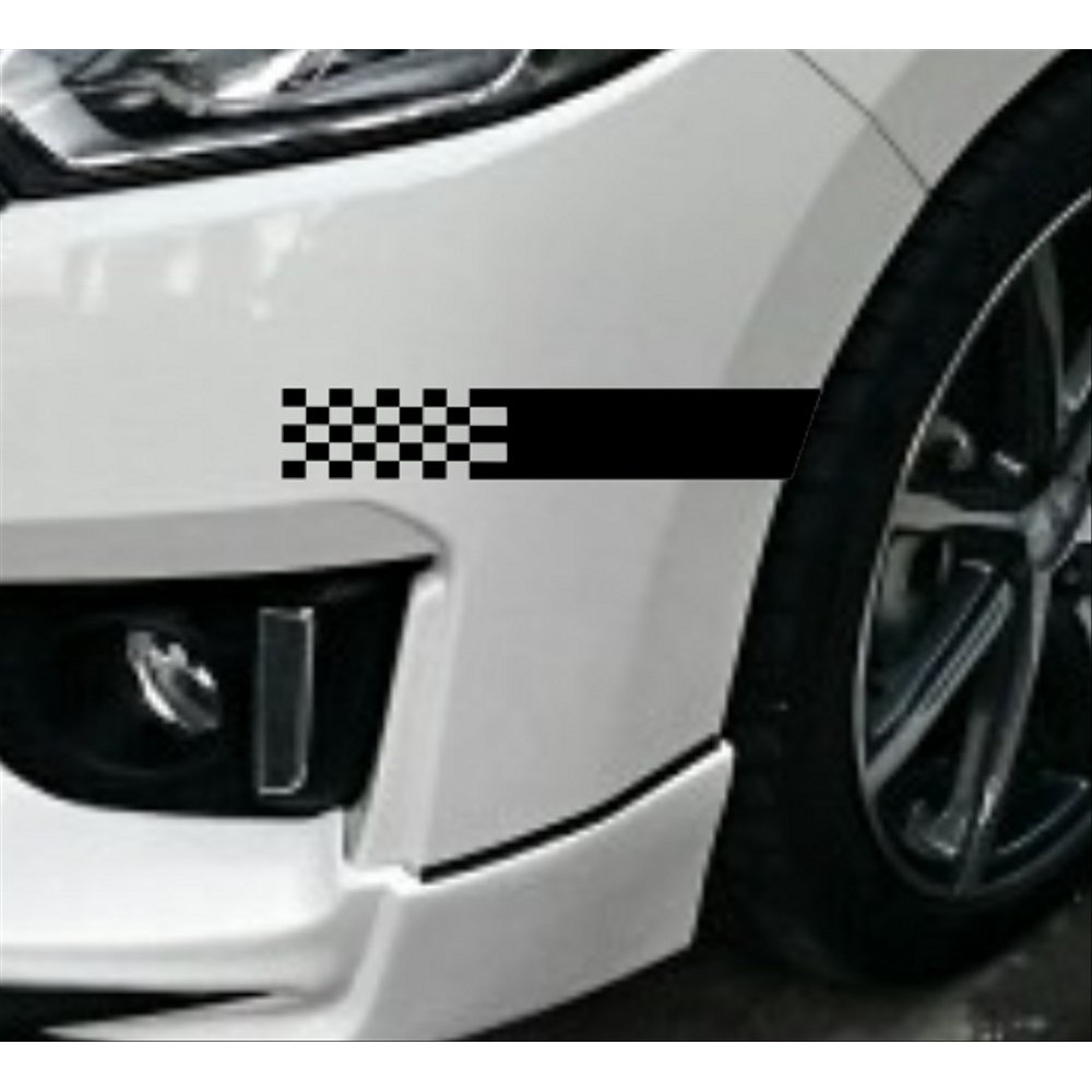 Stiker Mobil Unik Lucu Cutting Sticker Racing Strip Shopee Indonesia