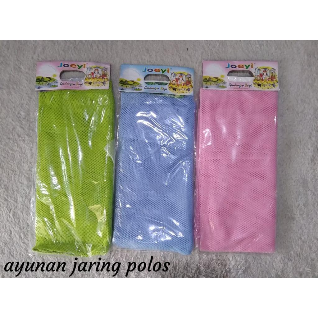Joeyi kain sarung ayunan ayun bayi + kelambu (BELUM TERMASUK BESI) untuk newborn