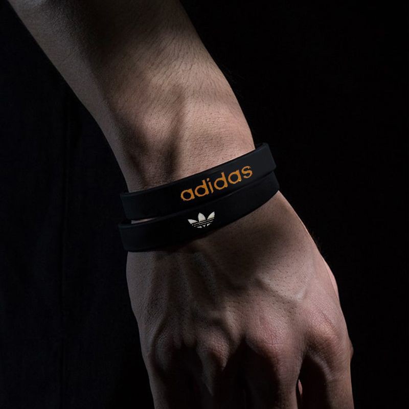 HADIAH BRACELET ADIDAS TANGAN PRIA ORIGINAL GOLD