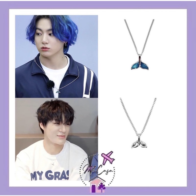 [READY] DELIXIR WHALE NECKLACE SILVER