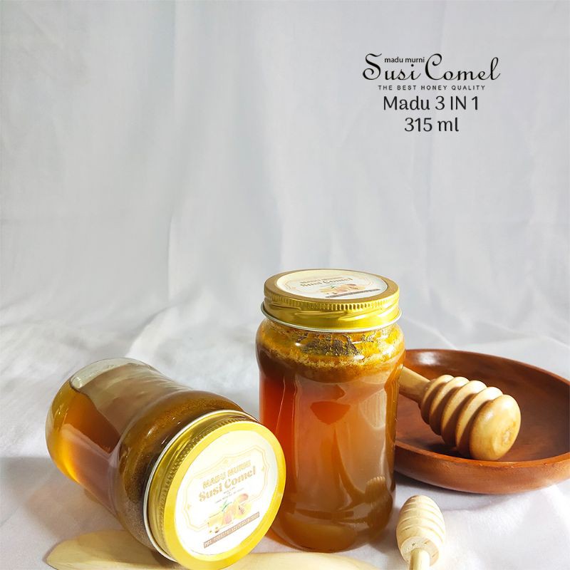 

MADU ROYALL JELLY BEE POLLEN100%ASLIMURNI
