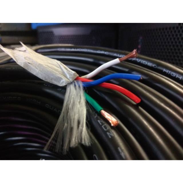 Kabel speaker isi 4 x 1.5 - CR AUDIO / Meter