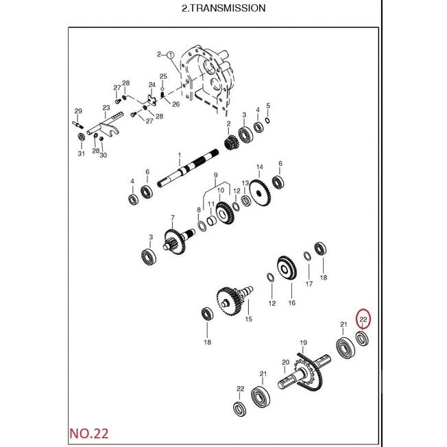 Sil Roda / Oil Seal Cultivator TE550N Yanmar trend