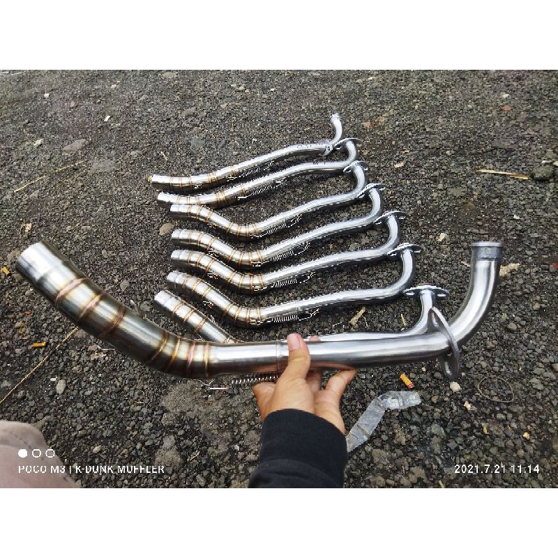 Leher knalpot racing Aerox nmax Mio Lexi Mio gt inlet 38