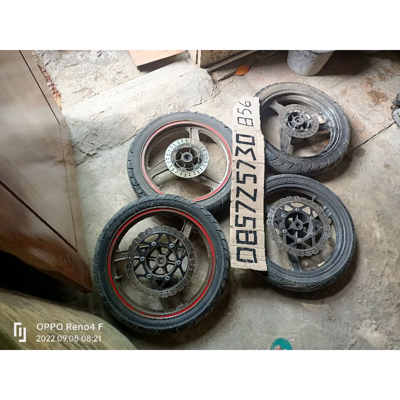 velg ninja rr new original fullset