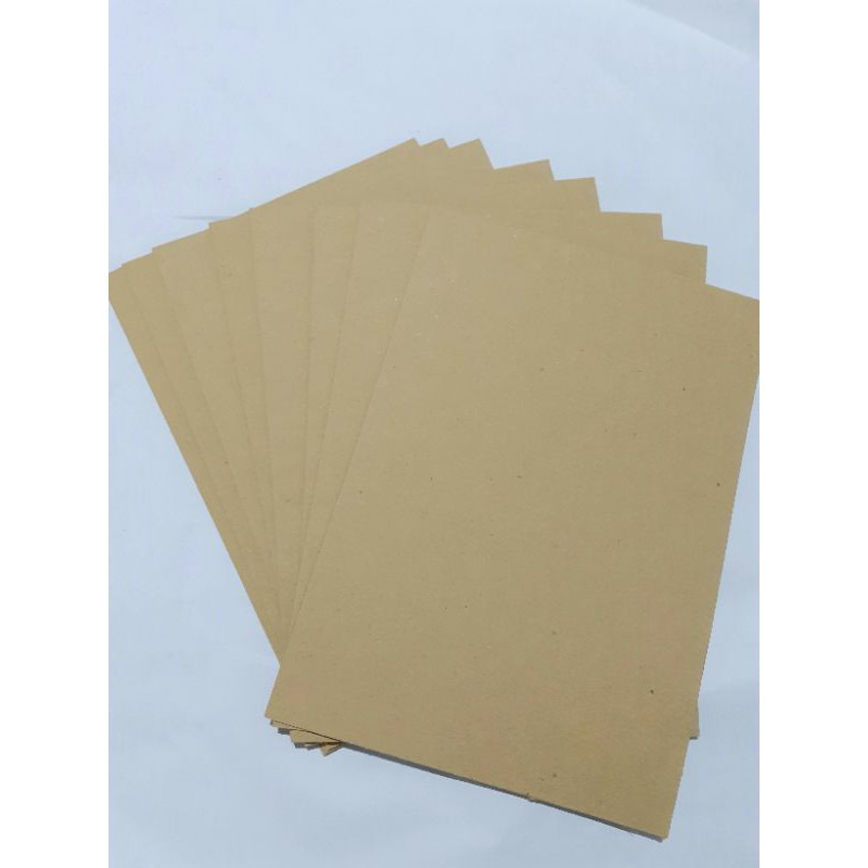 Jual kertas karton board hard paper A5 tebal 1.5 mm kuning coklat - Kota  Cimahi - Damai-tbk