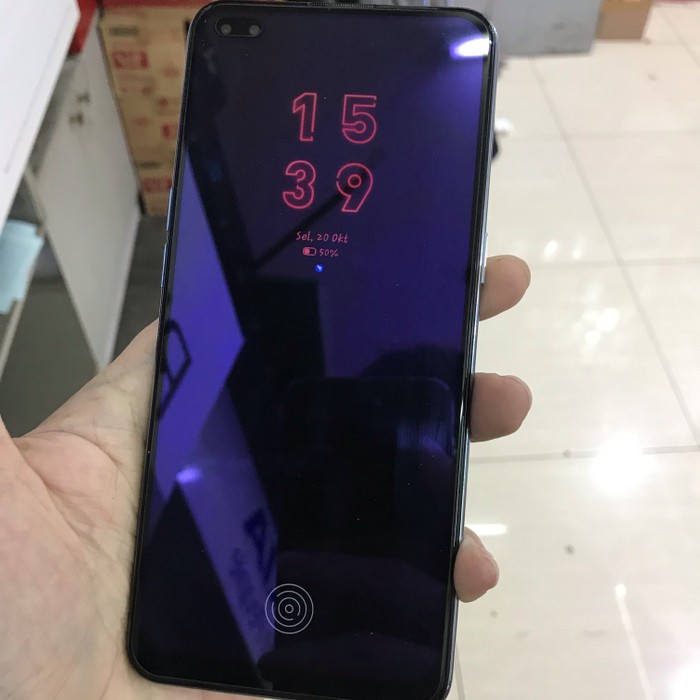 OPPO RENO 4/4F TEMPERED GLASS FULL LAYAR ANTI BLUE ANTO RADIASI