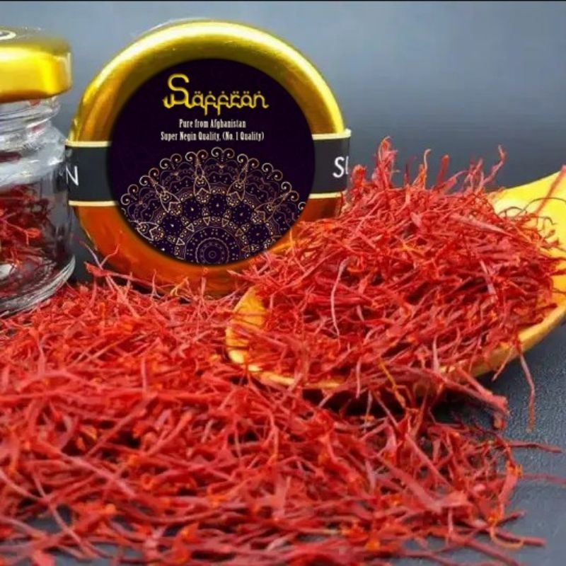 

Saffron Pure Original Afghanistan Super Negin (Grade Tertinggi ) Best Quality Grade 1