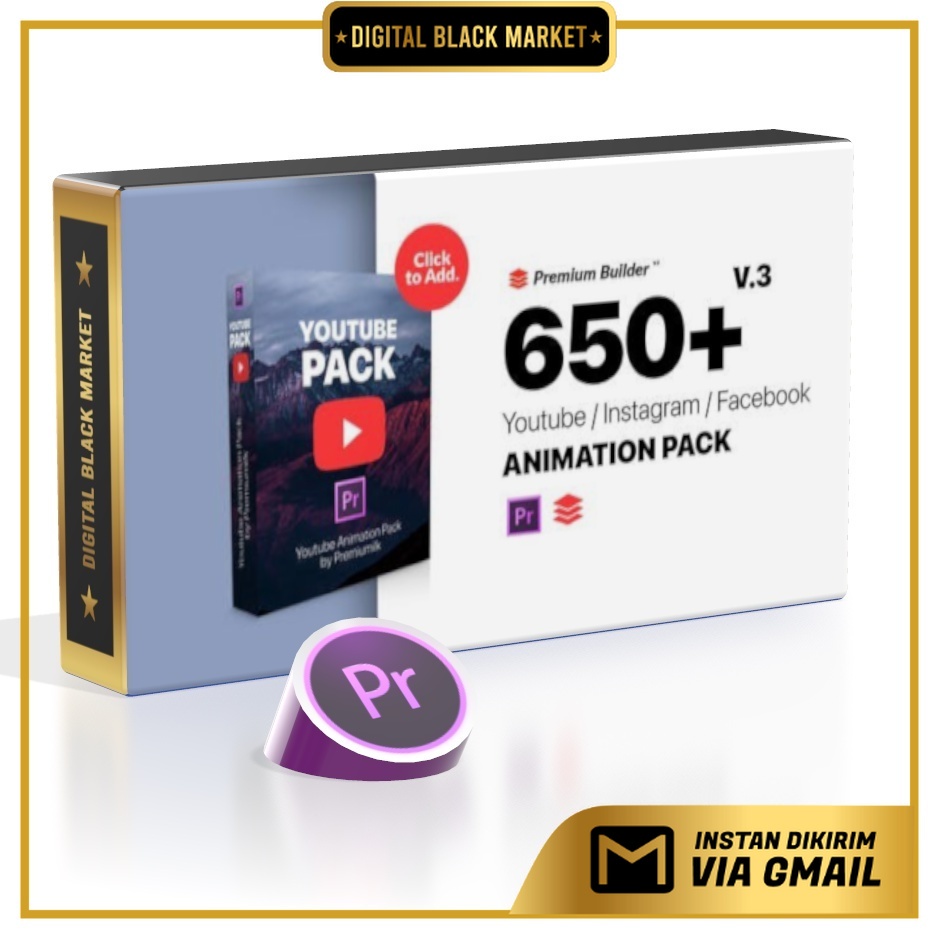 Premium Builder - Youtube Pack Extension Tool V2 - Premiere Pro (Extension)