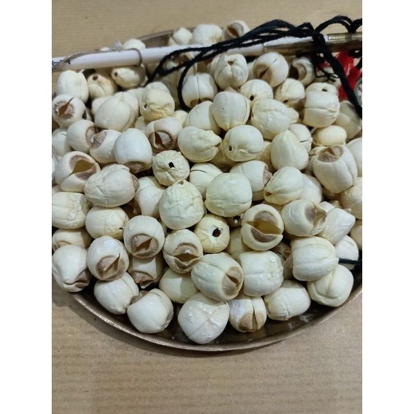 

Lian zi 蓮子 100gr dan 200gr/ Lotus seeds/ biji teratai / Bai Lian zi / lotus