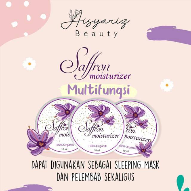 Saffron Moisturizer by Aisyariz Beauty
