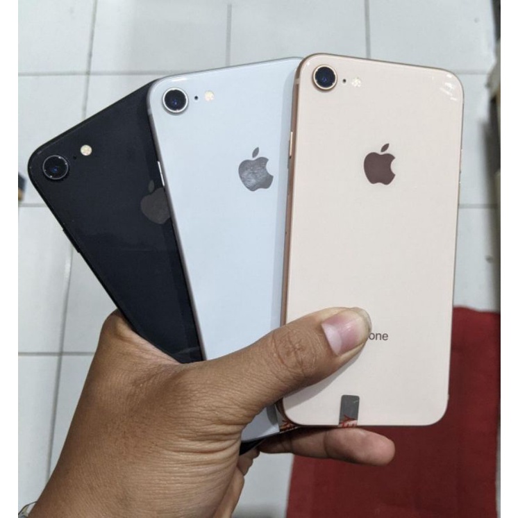 iphone 8 64gb fullset oem garansi inter muluss like new fungsi normal all provider