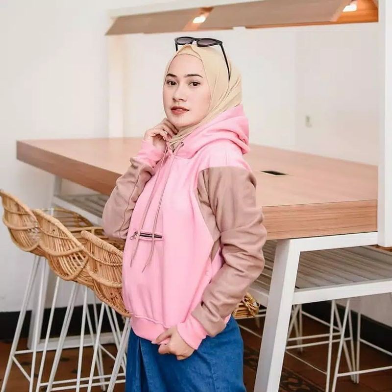 ALYA HOODIE || SWEATER HOODIE ZIPPER #ALY