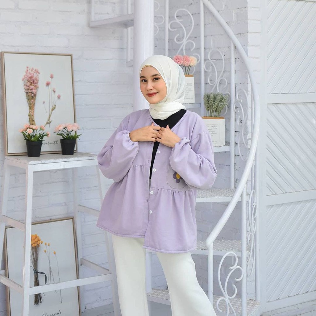 Nara Grosir - Kaory Sweet Outer | Fashion Terkini | Sweater Termurah